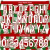 Custom Stitched Kelly Green White-Red Christmas Tree 3D Sports Pullover Sweatshirt Hoodie - Image 4