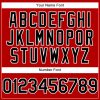 Custom Red Black-White 3D Pattern Design Animal Cardinal Bird Authentic Baseball Jersey - Image 5