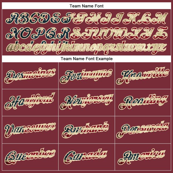 Custom Burgundy Vintage USA Flag-City Cream Performance T-Shirt - Image 3