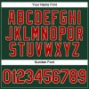 Custom Women's Green Red-Cream V-Neck Cropped Baseball Jersey - Image 5