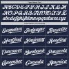 Custom Navy White-Light Blue Authentic Baseball Jersey - Image 4
