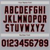 Custom Gray Black-Red Authentic Raglan Sleeves Baseball Jersey - Image 5