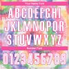 Custom Tie Dye White-Pink Sublimation Soccer Uniform Jersey - Image 5