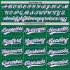 Custom Kelly Green Purple-Yellow Authentic Split Fashion Baseball Jersey - Image 4