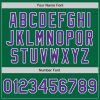 Custom Kelly Green Purple-Yellow Authentic Split Fashion Baseball Jersey - Image 5